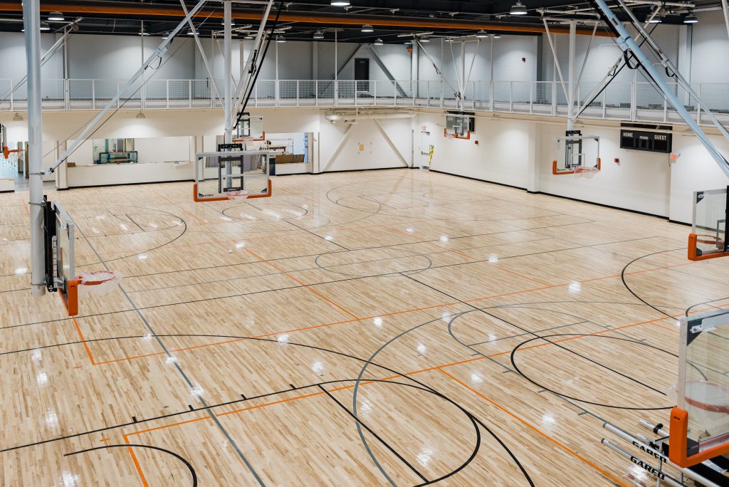 Basketball and Pickleball Court